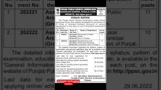 ASSISTANT ARCHITECT RECRUITMENT - PUNJAB PUBLIC SERVICE COMMISSION-SUBSCRIBE DIGITAL GYAN IN PUNJABI
