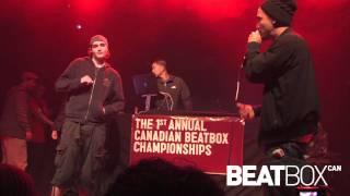 Beatbox Battle Championships 2010 - Spittz vs D-Mix - First Round - Canada