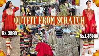 कुर्ला मार्केट- KURLA CHINA MARKET | Diwali Dress | Outfit from Scratch | Street Shopping in Mumbai