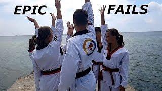 Taekwondo, the art of self-defense, has its epic fails.