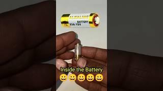Alkaline Battery Inside #viral #trending #youtubeshorts #shorts