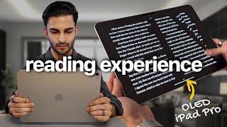 Reading on OLED iPad Pro: Better than you think! 