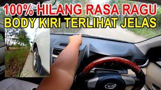 CARA PALING PASTI UNTUK TAU BATAS KIRI BODY MOBIL JARAK DEKAT DENGAN ANDALKAN SEPION