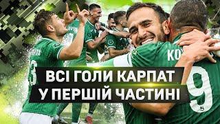 Всі голи Карпат у першій частині | ФК Карпати Львів