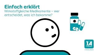 Wirkstoffgleiche Medikamente – wer entscheidet, was ich bekomme? Ein Erklärvideo von 1 A Pharma