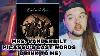 Drummer reacts to "Mrs. Vanderbilt" & "Picasso's Last Words (Drink to Me)" by Paul McCartney & Wings