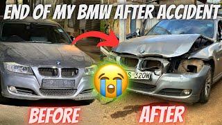 SAD BYE TO MY BMW!! Crushed Beyond Repair After Grisly Accident!!