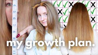 Growing My Hair To Waist Length | 2 Month Growth Progress