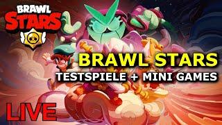 LIVE  BRAWL STARS SEASON 23  TESTSPIELE + MINIGAMES  [DEUTSCH[ [MOBILE] #brawlstars #live