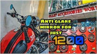 Best Royal Enfield mirrors under 1200Rs | Anti glare mirror | Karol Bagh