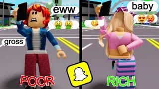 Brookhaven, But I TEST ODERS on SNAPCHAT..(RICH vs POOR)