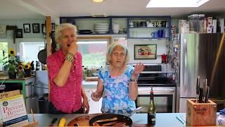 Frying Zucchini Slabs!