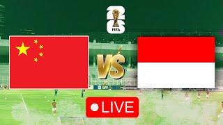 LIVE SCORE |  Timnas Indonesia VS China Kualifikasi Piala Dunia 2026