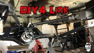 How to build a 4 Link suspension, DIY triangulated four link build, Jeep Wrangler TJ