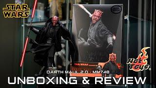 Hot Toys DARTH MAUL 2.0 Unboxing & Review