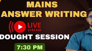 UPPCS MAINS Answer Writing Doubt Session || UPPCS MAINS 2024 & 2025 || UP SPECIAL Paper 5&6 Session