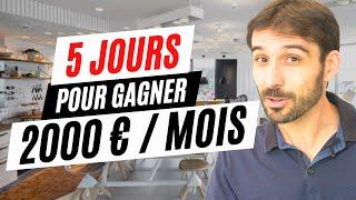  Challenge GRATUIT : De 0 à 2000 €/mois  de revenus immobiliers grâce aux micro-colocs atypiques !