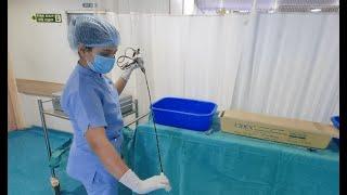 Sterilization of Fiberoptic Bronchoscope