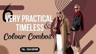 6 Very Practical &Timeless Fall Color Combos for Every Woman/ Inspired by Latest Color Trends