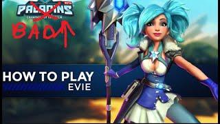 Evie tips, tricks, and notes