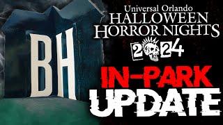 BIG TEASERS For Halloween Horror Nights 2024! (NEW HHN 33 Construction UPDATE)