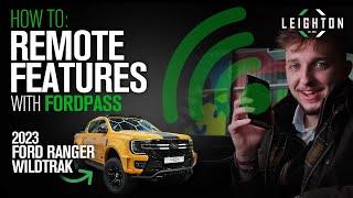 How to REMOTE START your 2023 Ford Ranger with the FordPass App