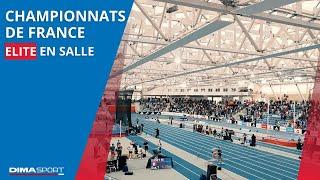 Championnats de France Elite en salle -  DIMA Fournisseur Officiel