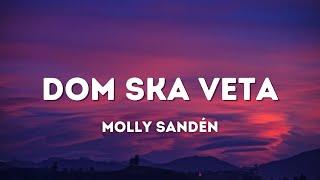 Molly Sandén - DOM SKA VETA (Lyrics)