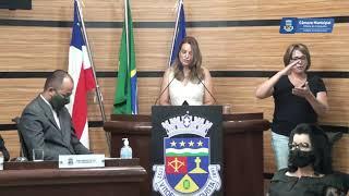 Pronunciamento da Prefeita em exercício Sheila Lemos 03 de fevereiro 2021