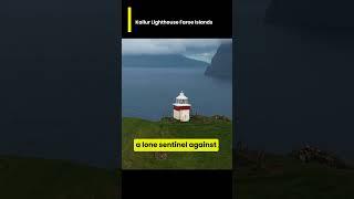 Kallur Lighthouse Faroe Islands: A beacon in the storm, the Kallur Lighthouse stands tall amidst the