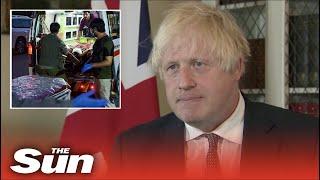 Boris Johnson labels terrorist attack at Kabul airport ‘barbaric’