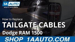 How to Replace Tailgate Cables 94-02 Dodge RAM 1500