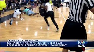 Spooky Nook Sports Complex stampede caught on camera