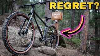 My Narrow Escape From Disaster Rigid Mountain Biking