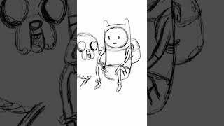 How to draw Finn and Jake from Adventure Time #drawingcartoons #cartoon #cartoonnetwork