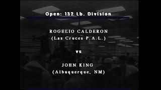 JOHN KING vs ROGELIO CALDERON - Amateur Boxing