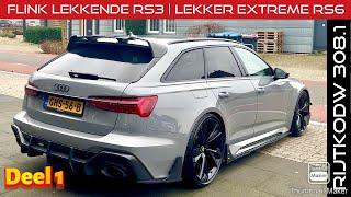 Flink lekkende RS3 | Knaagdier aan Mini gevreten | Lekker extreme RS6 C8 | BMW X3M Comp. verlagen