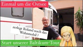 Einmal um die Ostsee - Start unserer Baltikum-Tour