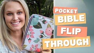 Adorable Pocket Bible | Prayer Bible Flip Through!