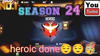 # bsf gaming season 24 heroic done||