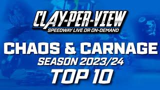 TOP 10 Speedway Crashes for Season 2023/24: Clay-Per-View's Chaos and Carnage!