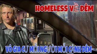 Homeless people in SanFrancisco , CẢNH VỀ ĐÊM VGC  | ANH2 CHI2