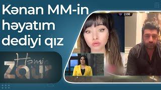 Kənan MM-in “TİK Tok”da həyatım dediyi qızı Aygün Şükürovaya göstərdilər – Qısqanmıram – Həmin Zaur