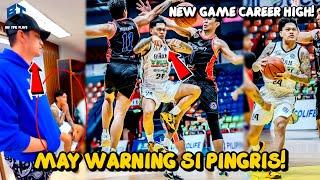 PINGRIS, MAY WARNING SA MGA NANANADYA KAY JONAH! NEW CAREER HIGH NI KOBE NG PINAS! FULL HIGHLIGHTS!