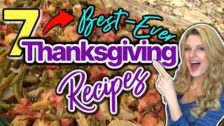 7 Best-Ever THANKSGIVING DINNER RECIPES you do NOT wanna Miss! | Easy HOLIDAY DINNER RECIPES