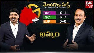 BIG TV Exclusive Election Survey 2023 : Telangana Pulse: Khammam Parliamentary Constituency