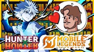 HUNTER X HUNTER KILLUA HARITH KOSTÜMÜNE BAYILDIM - Mobile Legends