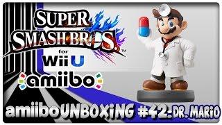 Amiibo Unboxing #42: Dr. Mario + Super Smash Bros. U Features