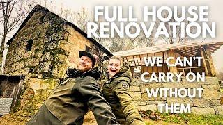 #13 RURAL HOUSE RENOVATION  - SELF BUILD - BUILDING OFF GRID HOUSE - NORTHERN PORTUGAL 