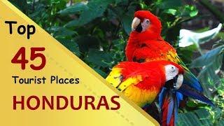 "HONDURAS" Top 45 Tourist Places | Honduras Tourism